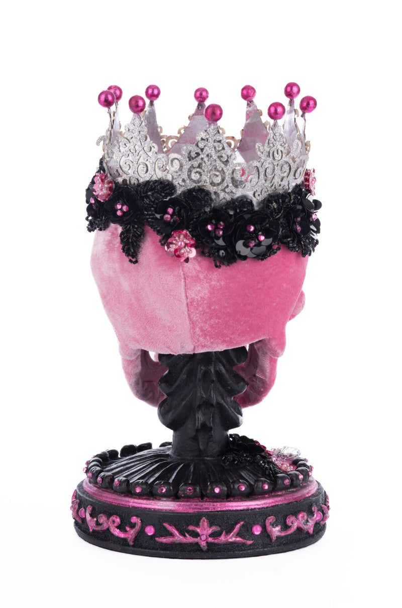 Pink Panic Skull Trinket Box