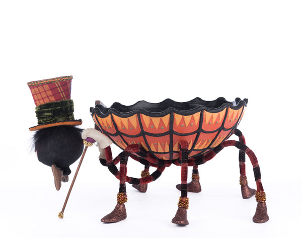 Broomstick Acres Spider Candy Dish