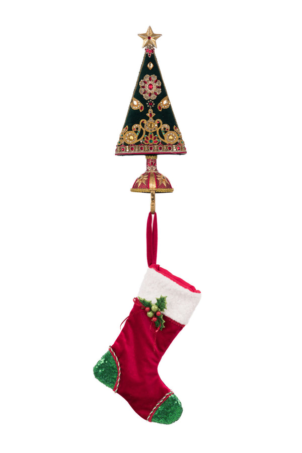 Christmas Castle Stocking Holder
