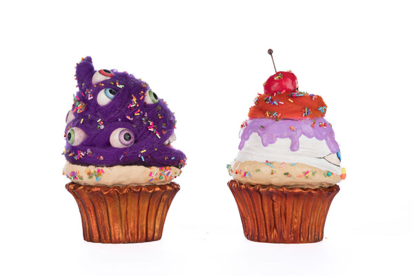 Creepy Cupcakes Crazy Eyes And Crabby Crumbs Assortment of 2