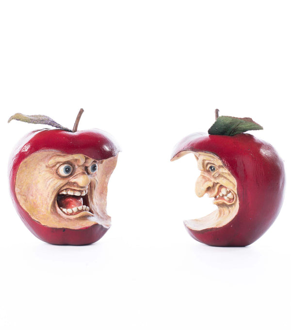 Toxic Terry and Noxious Nelson Apples Assortment of 2