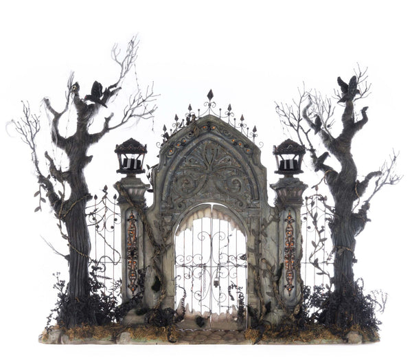 Macabre Mansion Gates