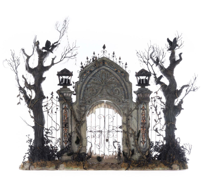 Macabre Mansion Gates