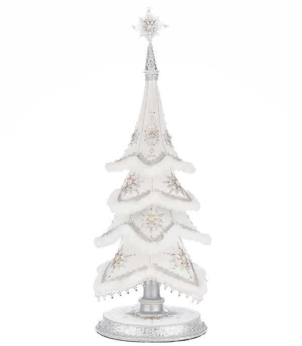 Silver Bells of Brilliance Tabletop Tree
