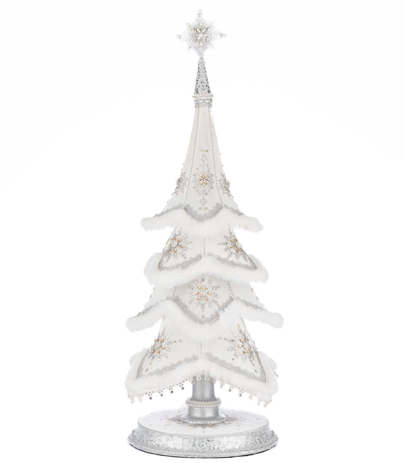 Silver Bells of Brilliance Tabletop Tree