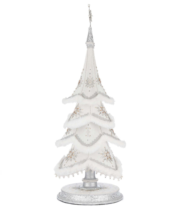Silver Bells of Brilliance Tabletop Tree