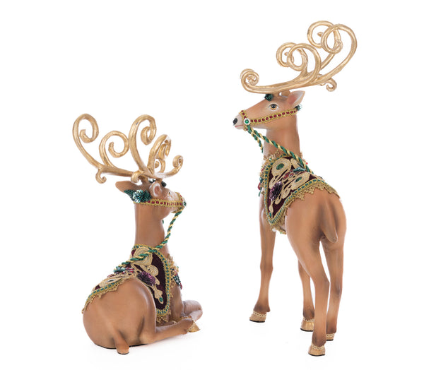 Winter Balsam and Berry Deer Assortment of 2
