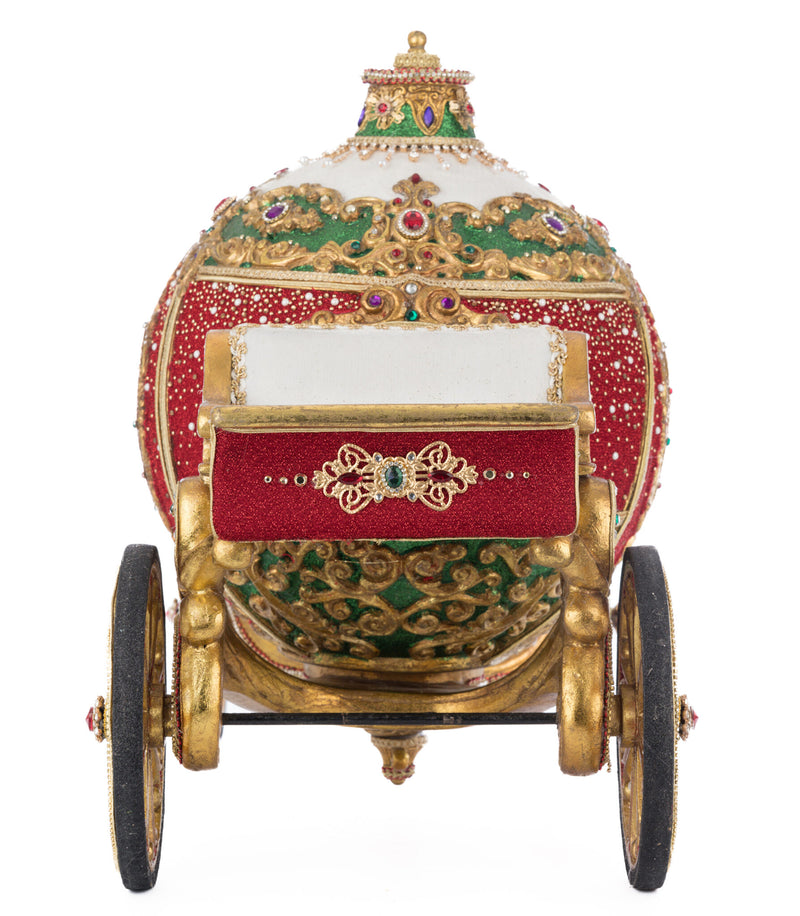 Christmas Ball Ornament Carriage