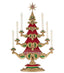 Christmas Ball Tree with Candles