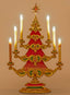 Christmas Ball Tree with Candles