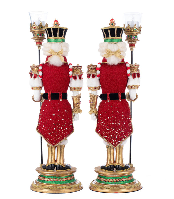 Christmas Ball Nutcracker Votive Assortment of 2
