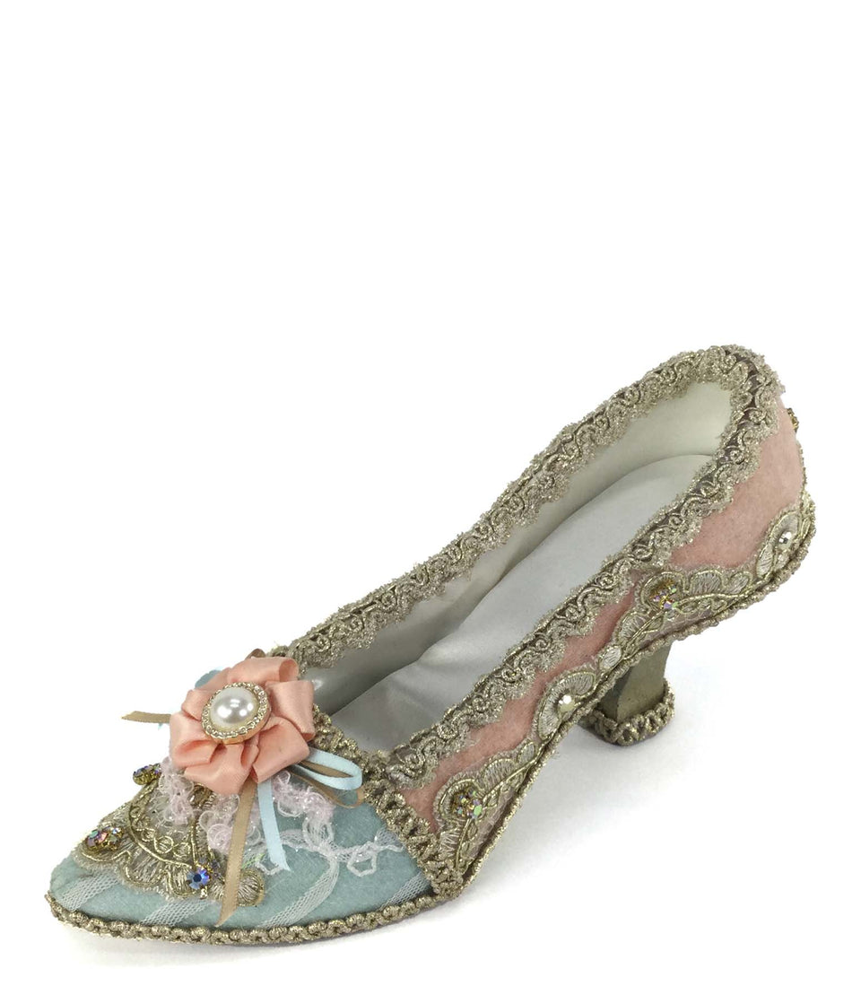 Joyeux Noel Fancy Tabletop Shoe
