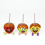 Gasp, Sniffles and Giggles Candy and Carmel Apples Assortment of 3