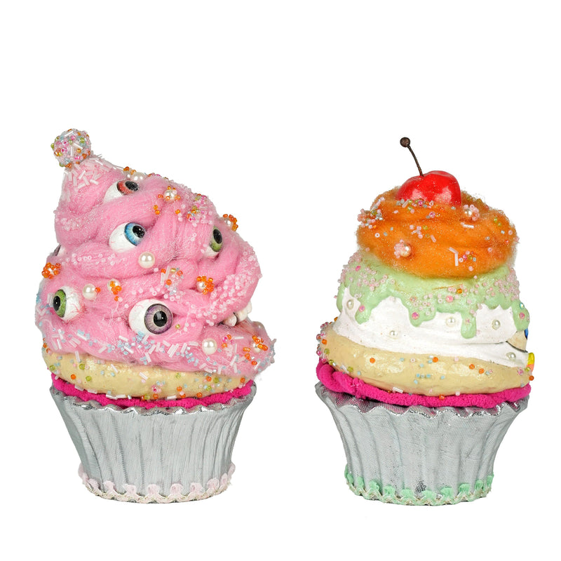 Sticky Sweet Crazy Eyes Cupcakes Assortment of 2