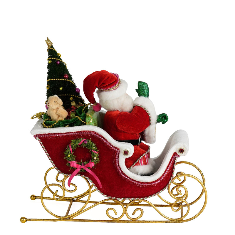 Papa Noel with Sleigh Tabletop