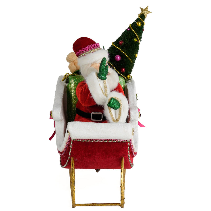 Papa Noel with Sleigh Tabletop