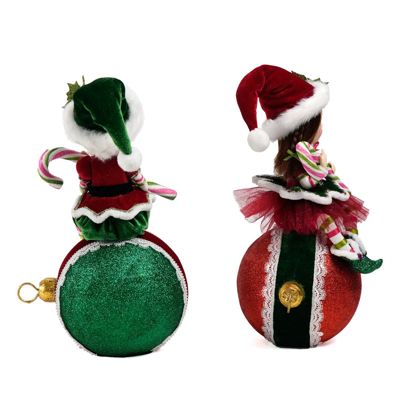 Merry Elves on Ornament Assortment of 2