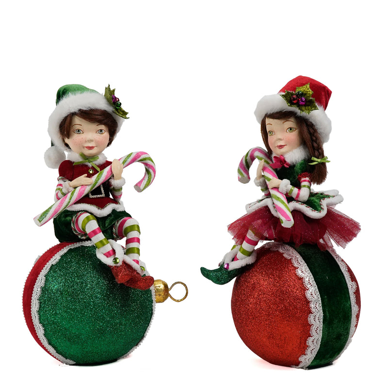 Merry Elves on Ornament Assortment of 2