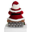 Santa on Chimney Stocking Holder