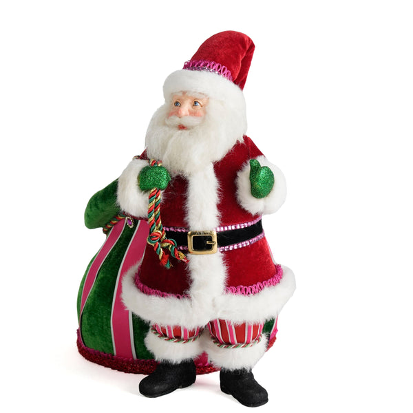 Papa Noel and Bag Candy Holder