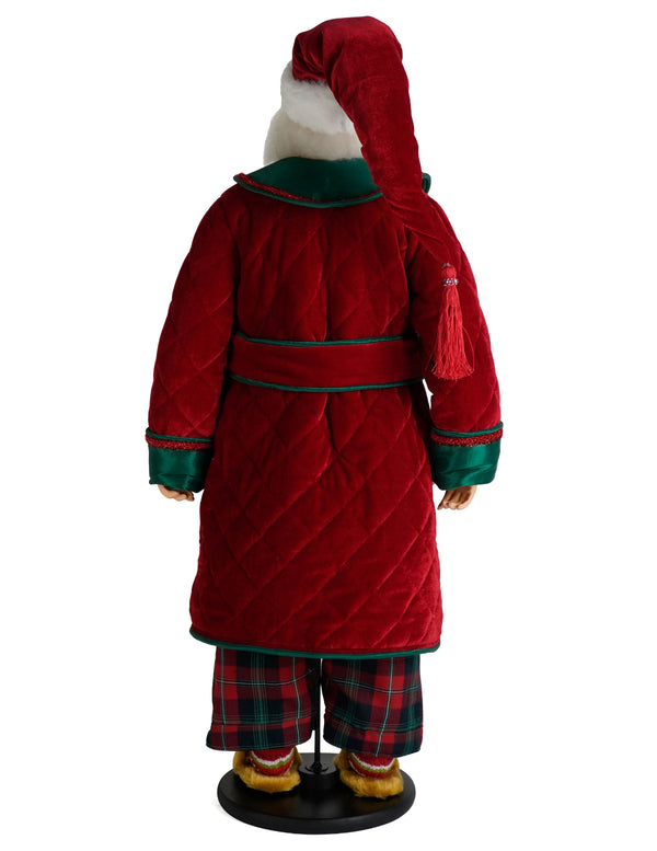 Merry and Magnificent Santa in PJs 32 - Inch