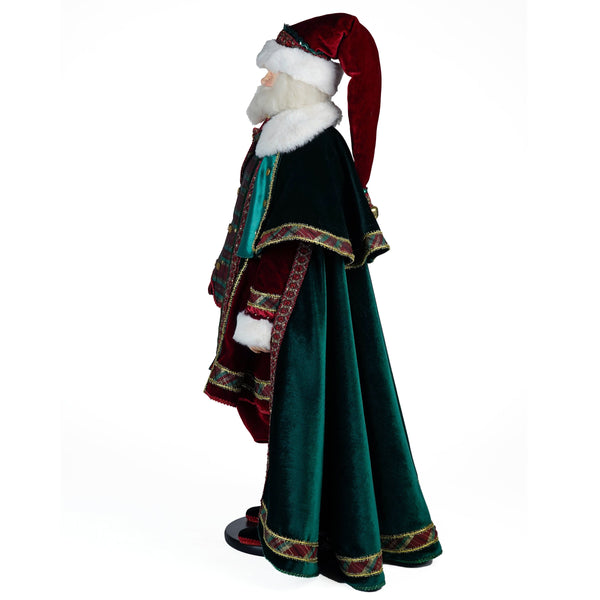 Christopher Tidings Santa Doll 32-Inch