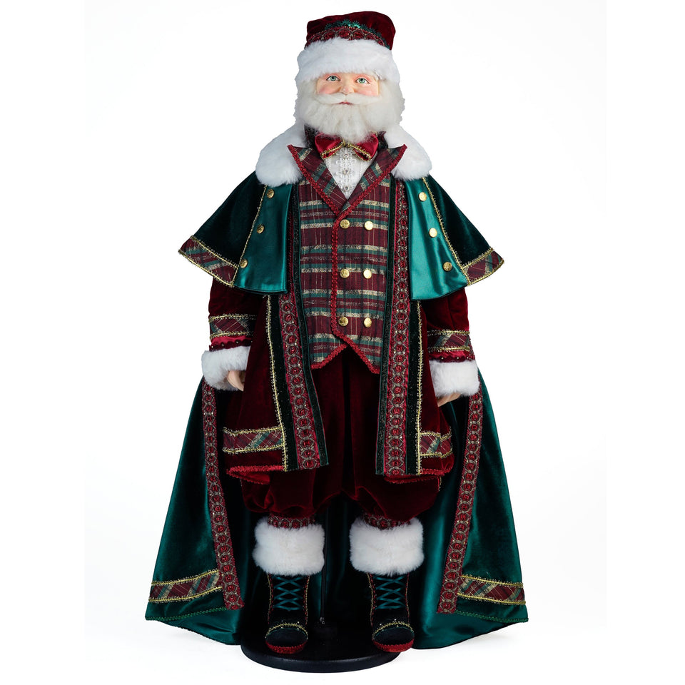 Christopher Tidings Santa Doll 32-Inch