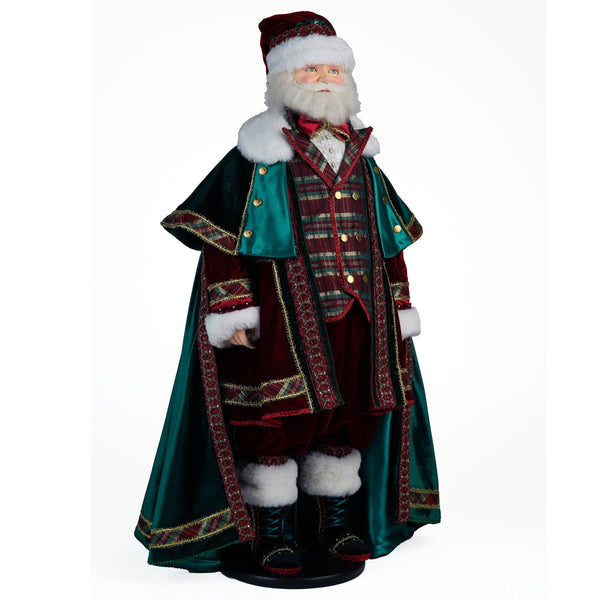 Christopher Tidings Santa Doll 32-Inch