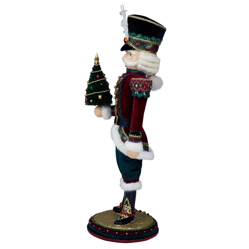 Nutcracker with Tree Tabletop