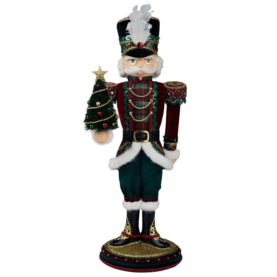 Nutcracker with Tree Tabletop