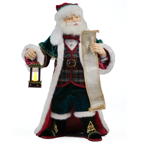 Christopher Tidings Santa Tabletop
