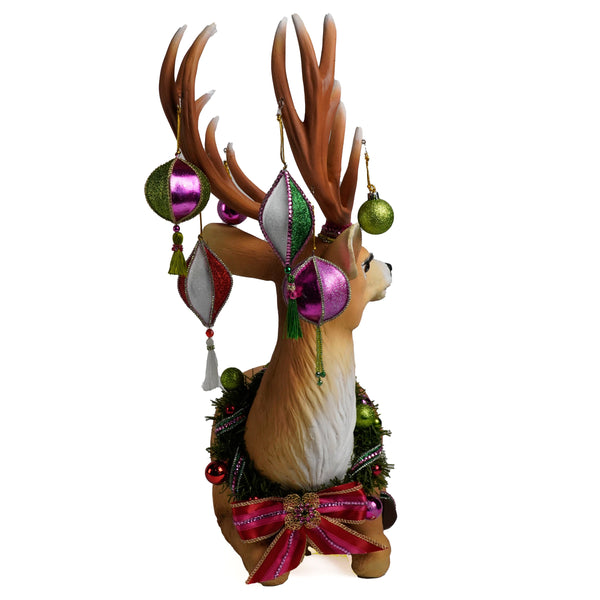 Large Sitting Deer (20in x 24in)