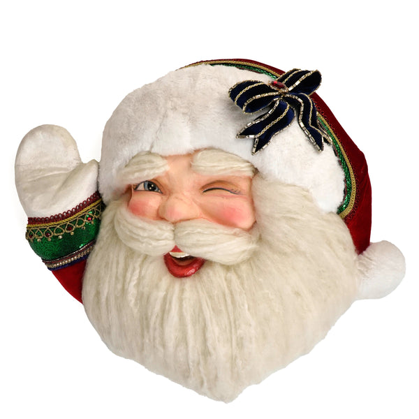 Winking Santa Wall Mask