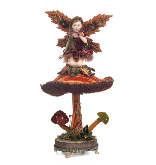 Fairy on Mushroom Figure image 0
