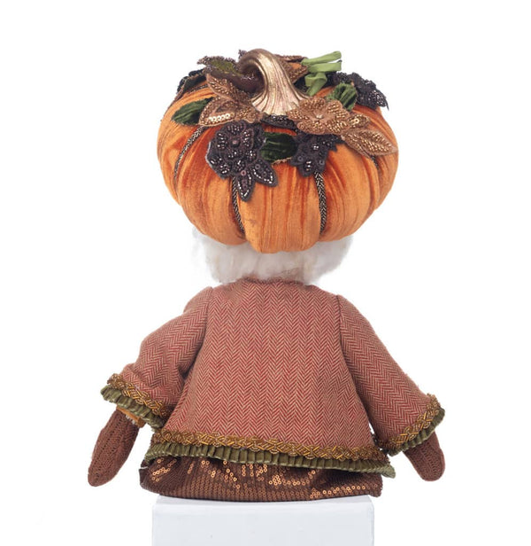 Harvest Pumpkin Hat Ledge Sitter image 2