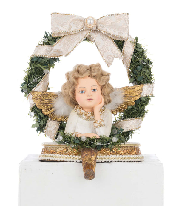 Bells of Brilliance Angel Stocking Holder image 0