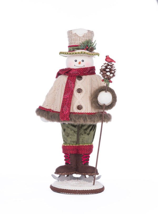 Frosty Snowfield Snowman Tabletop image 0