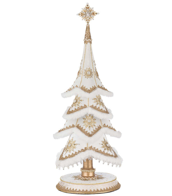 Golden Bells of Brilliance Tabletop Tree image 0