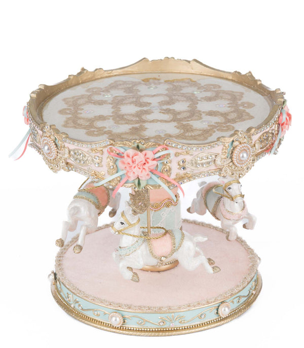 Joyeux Noel Carousel Cake Plate image 1