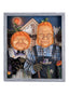 American Gothic Pumpkin Wall Piece image 0