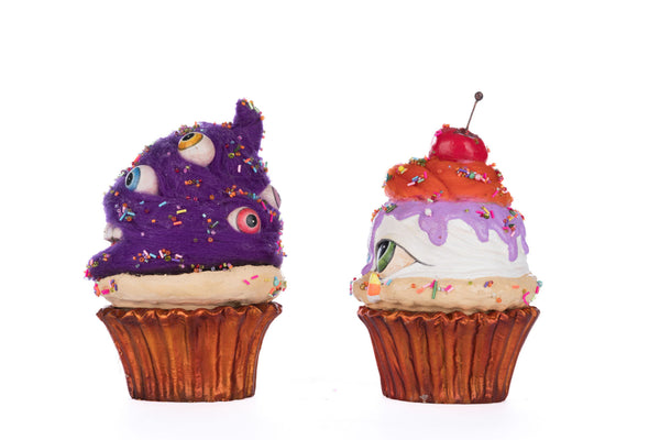 Creepy Cupcakes Crazy Eyes And Crabby Crumbs Assortment of 2 image 1