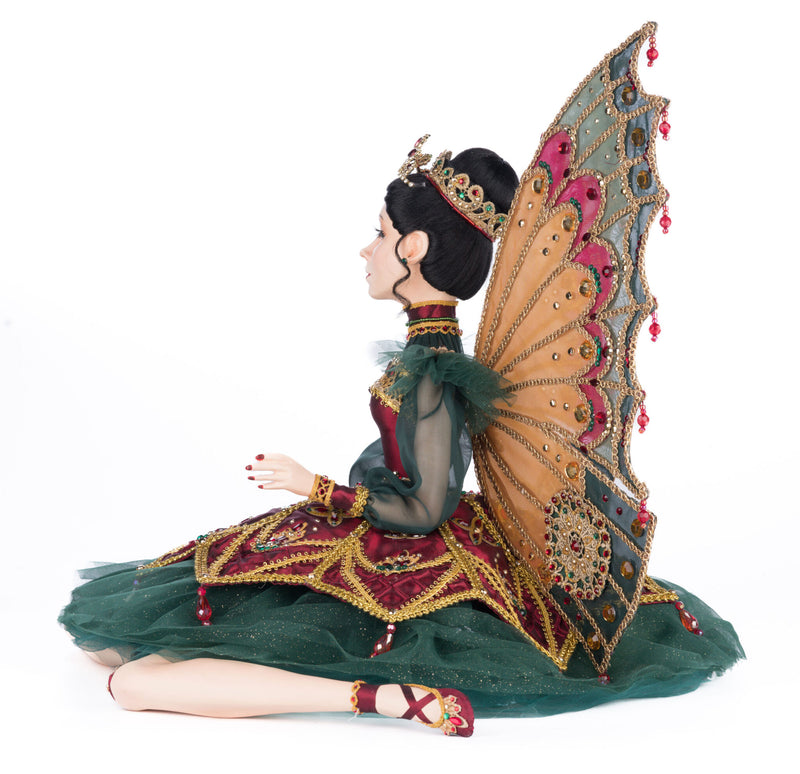 Belle Noelle Sitting Fairy Ballerina Doll image 1