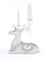 Crystal Christmas Sitting Deer Candle Holder image 0