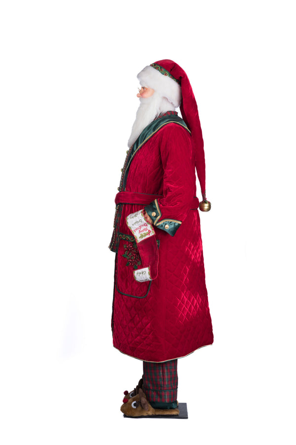 Holiday Magic Sweet Dreams Santa Doll Life Size image 4