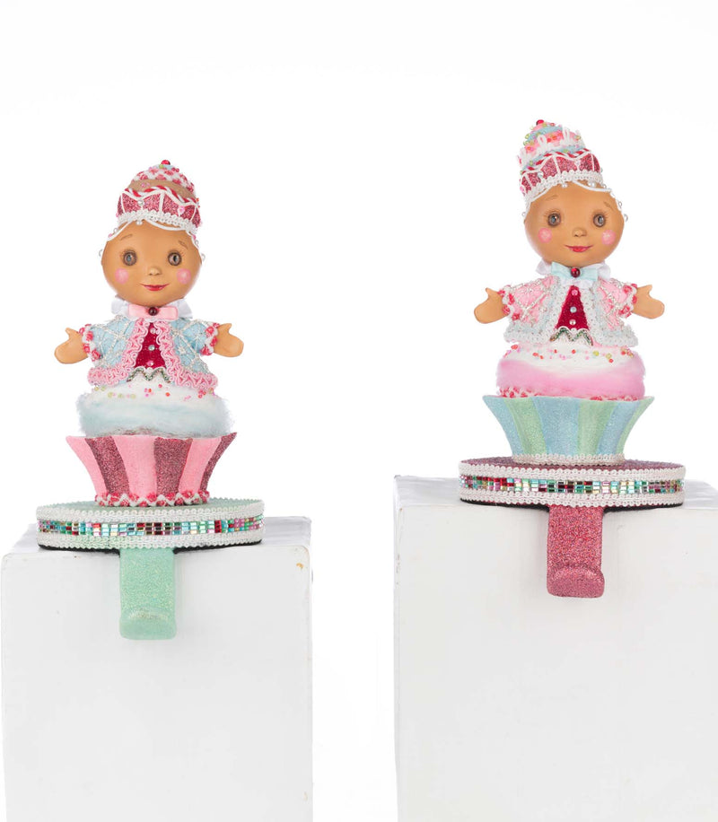 Sweet Delights Gingerbread Stocking Holder Assortment of 2 image 0