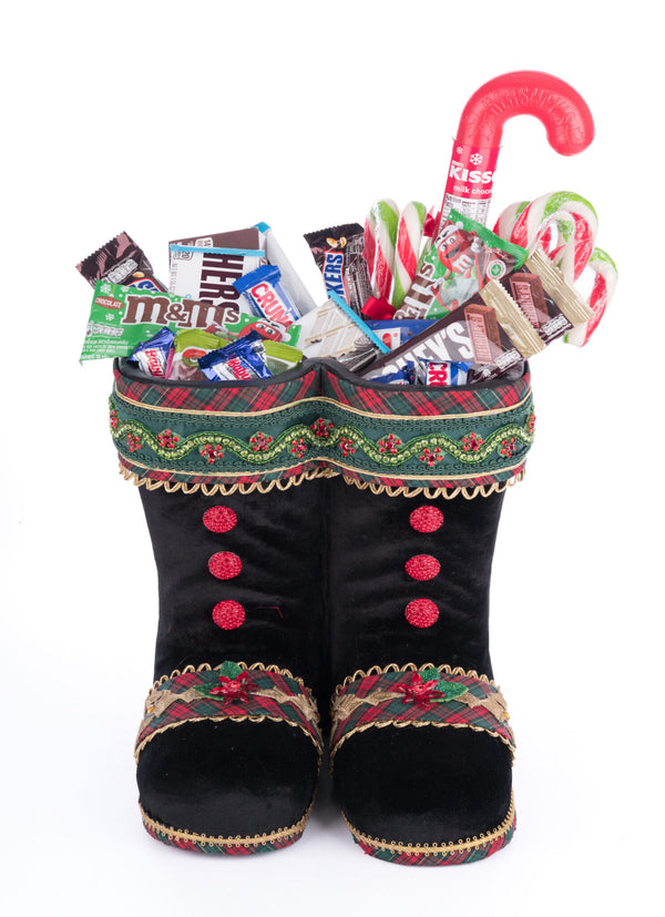 Holiday Magic Tabletop Boots - Black image 1