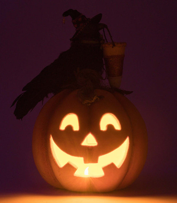Crow with Pumpkin Tabletop image 1