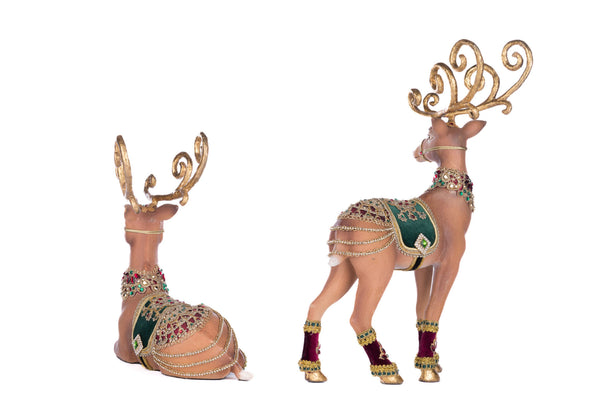 Christmas Castle Deer Assortment of 2 image 2