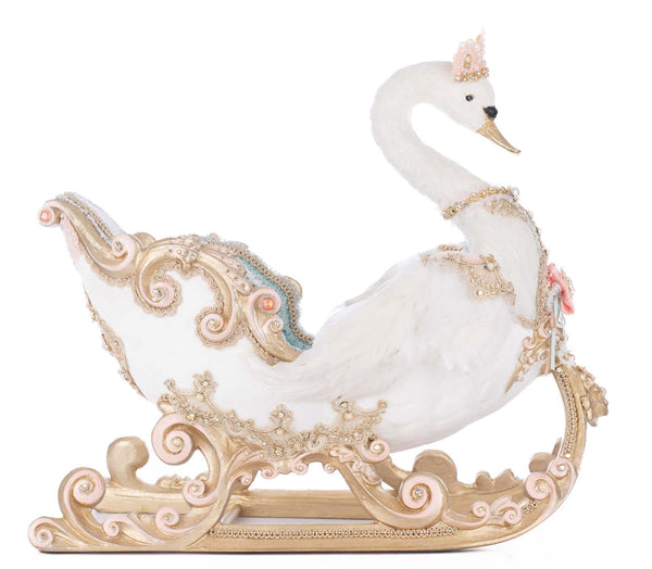 Joyeux Noel Swan Sleigh image 1