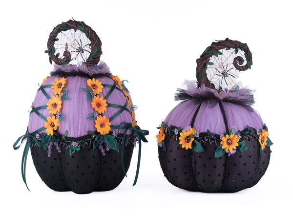 Jacks and Cats Pumpkins Set Of 2 image 2
